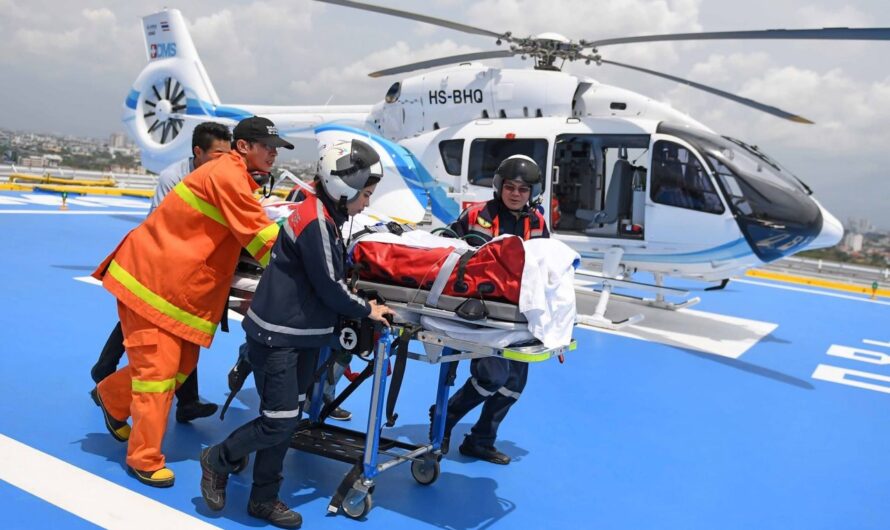 Helicopter Ambulance Services is the largest segment driving the growth of Air Ambulance Services Market