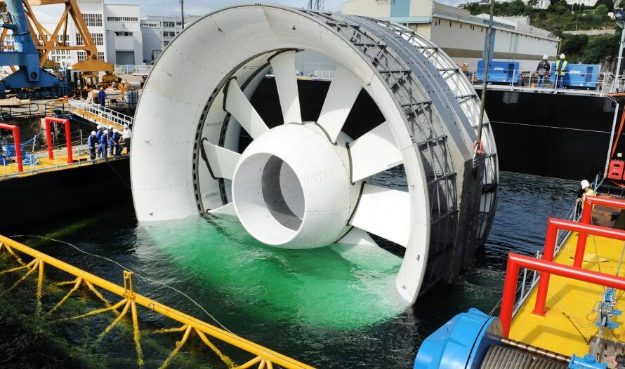 Water Turbine: Efficient Energy Conversion from Flowing Water
